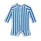 Crywolf Rash Suit Deep Sea Stripe