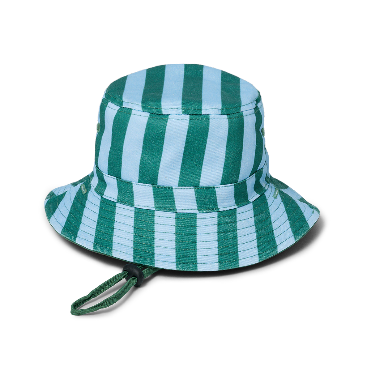 Crywolf Reversible Bucket Hat Deck Stripe