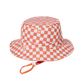 Crywolf Reversible Bucket Hat Sunset Check