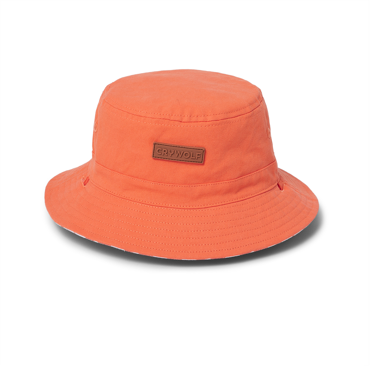 Crywolf Reversible Bucket Hat Sunset Check