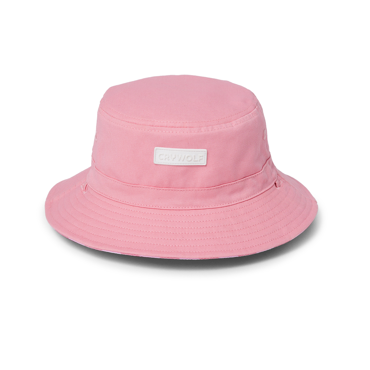 Crywolf Reversible Bucket Hat Flamingo Stripe