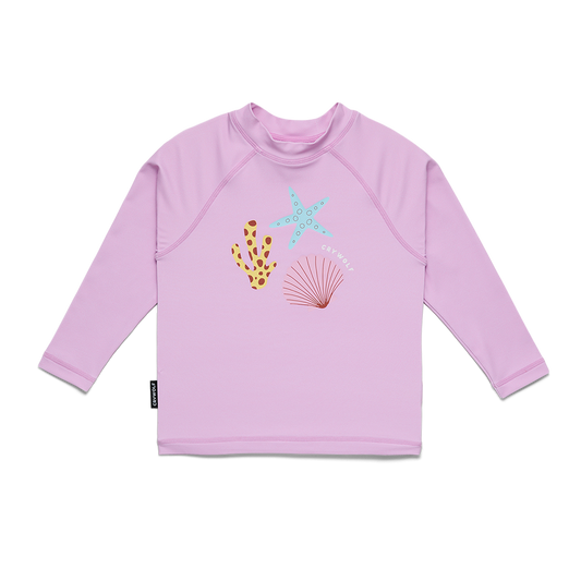 Crywolf Baby Rash Vest Sugar Shell