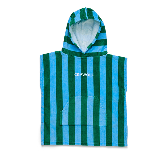 Crywolf Hooded Towel Deck Stripe