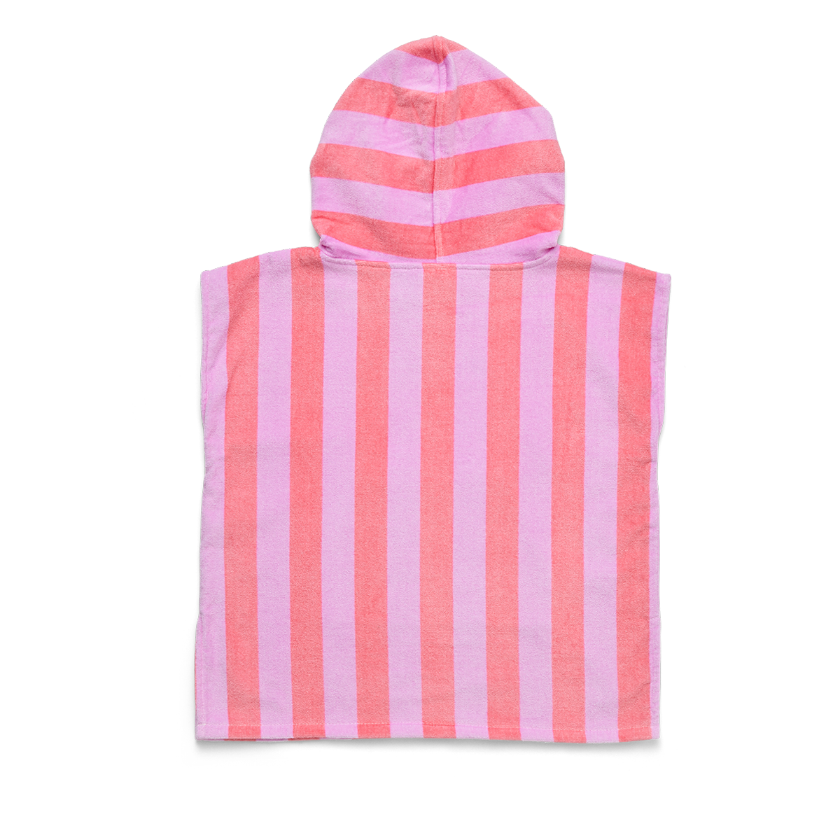 Crywolf Hooded Towel Flamingo Stripe