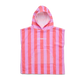 Crywolf Hooded Towel Flamingo Stripe