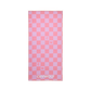 Crywolf Rapid Dry Towel Flamingo Check