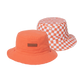 Crywolf Reversible Bucket Hat Sunset Check