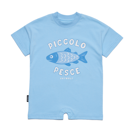 Crywolf Sun Smart Romper Little Fish