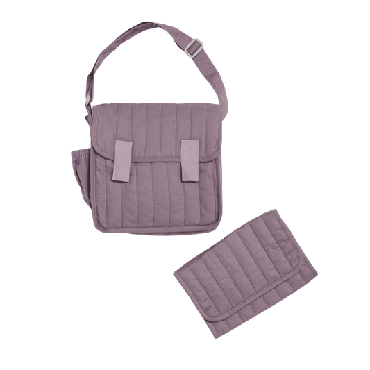 Olli Ella Carrie Convertible Changing Set Lavender