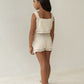 Illoura The Label Crochet Top Ecru