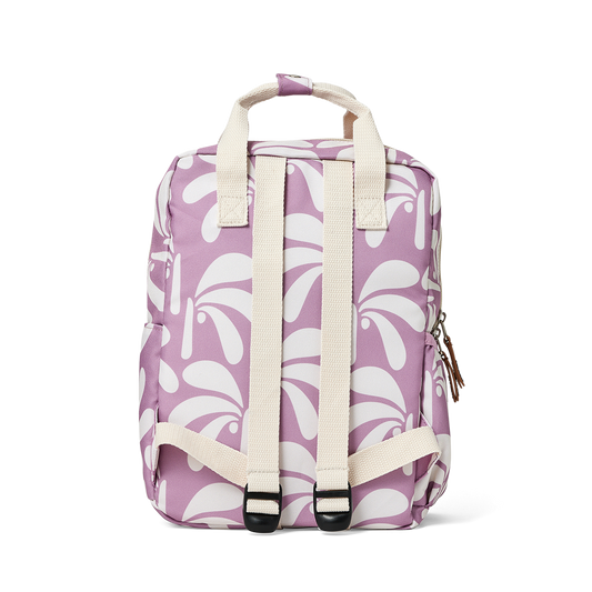 Crywolf Mini Backpack Lilac Palms