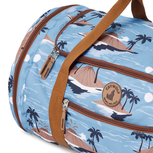 Crywolf Duffel Bag Blue Lost Island