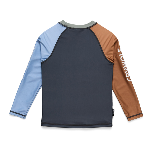 Crywolf Rash Vest Ocean Grey Combo