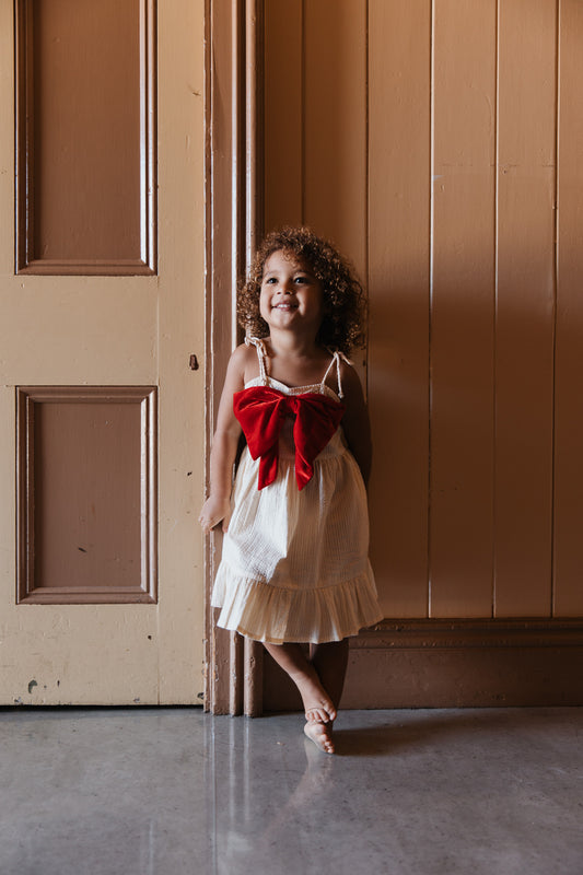 Pearson & Pearson Dasher Dress Custard