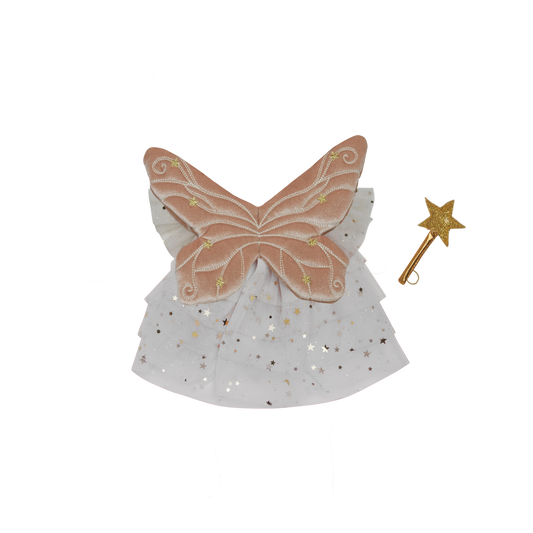 Olli Ella Dinkum Dolls Fairy Outfit Set Pearl