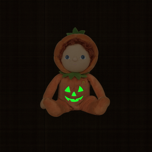 Olli Ella Dinky Dinkum Doll Jack O'Lantern Orange