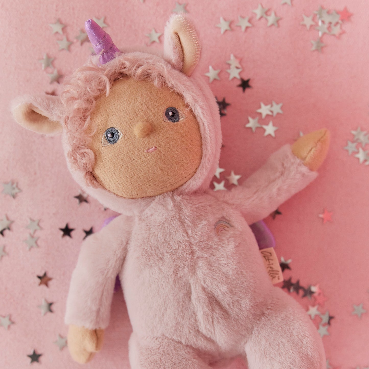 Olli Ella Dinky Dinkums Unicorn Una Pink