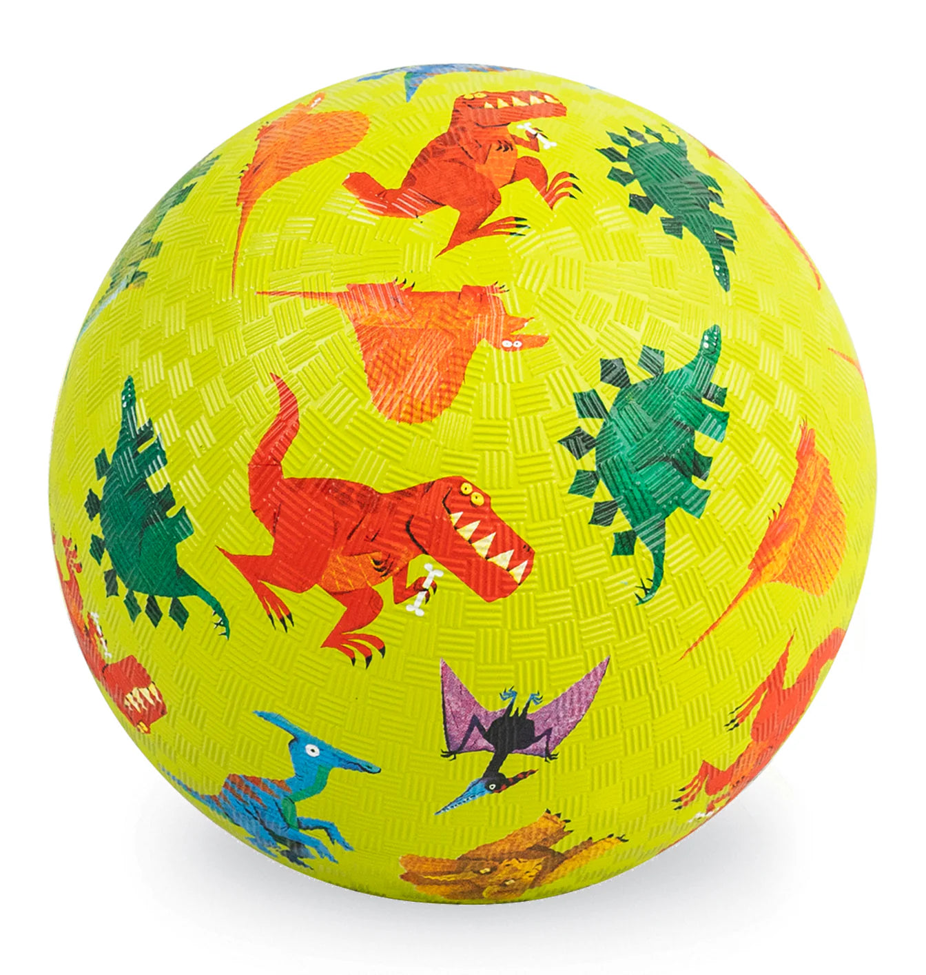 Crocodile Creek Playground Ball 18cm Dinosaur Green