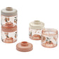 Liewood Dominique Baby Food Storage 4 pack Peach/Sea Shell