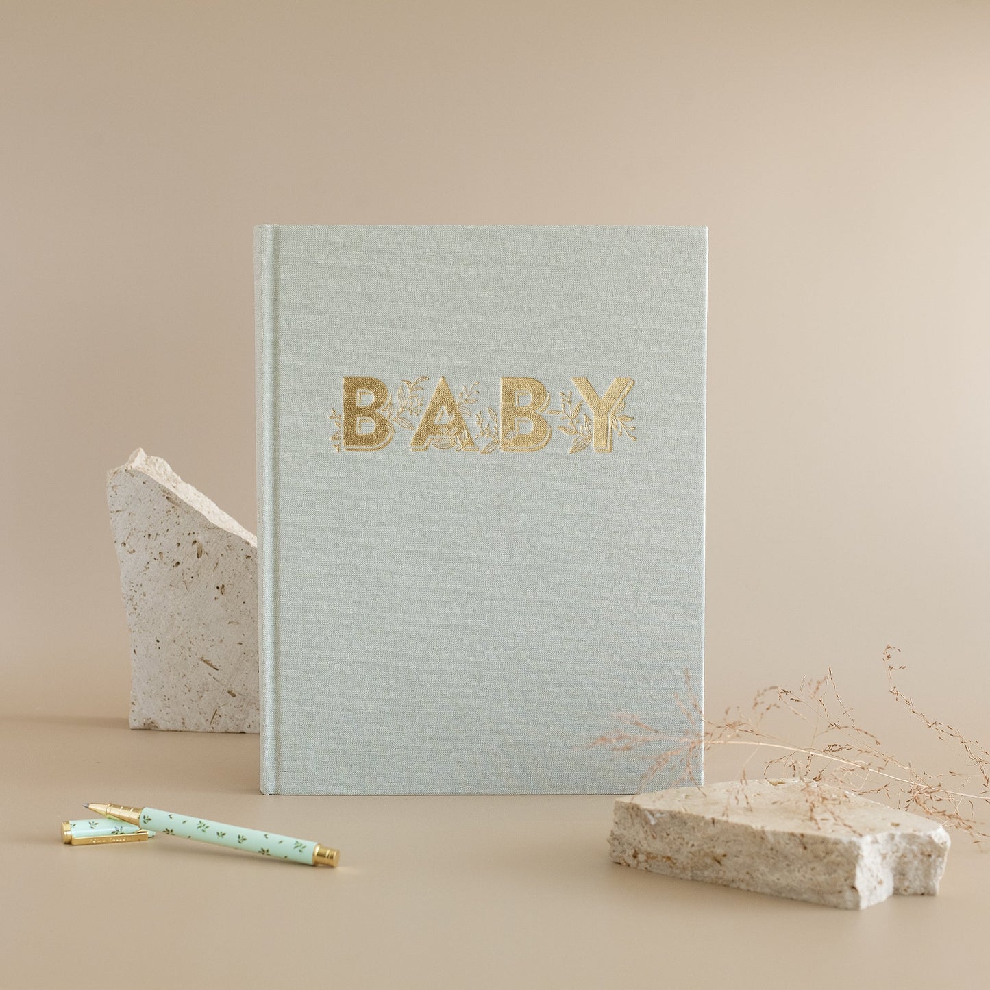 Fox + Fallow Baby Book Pistachio