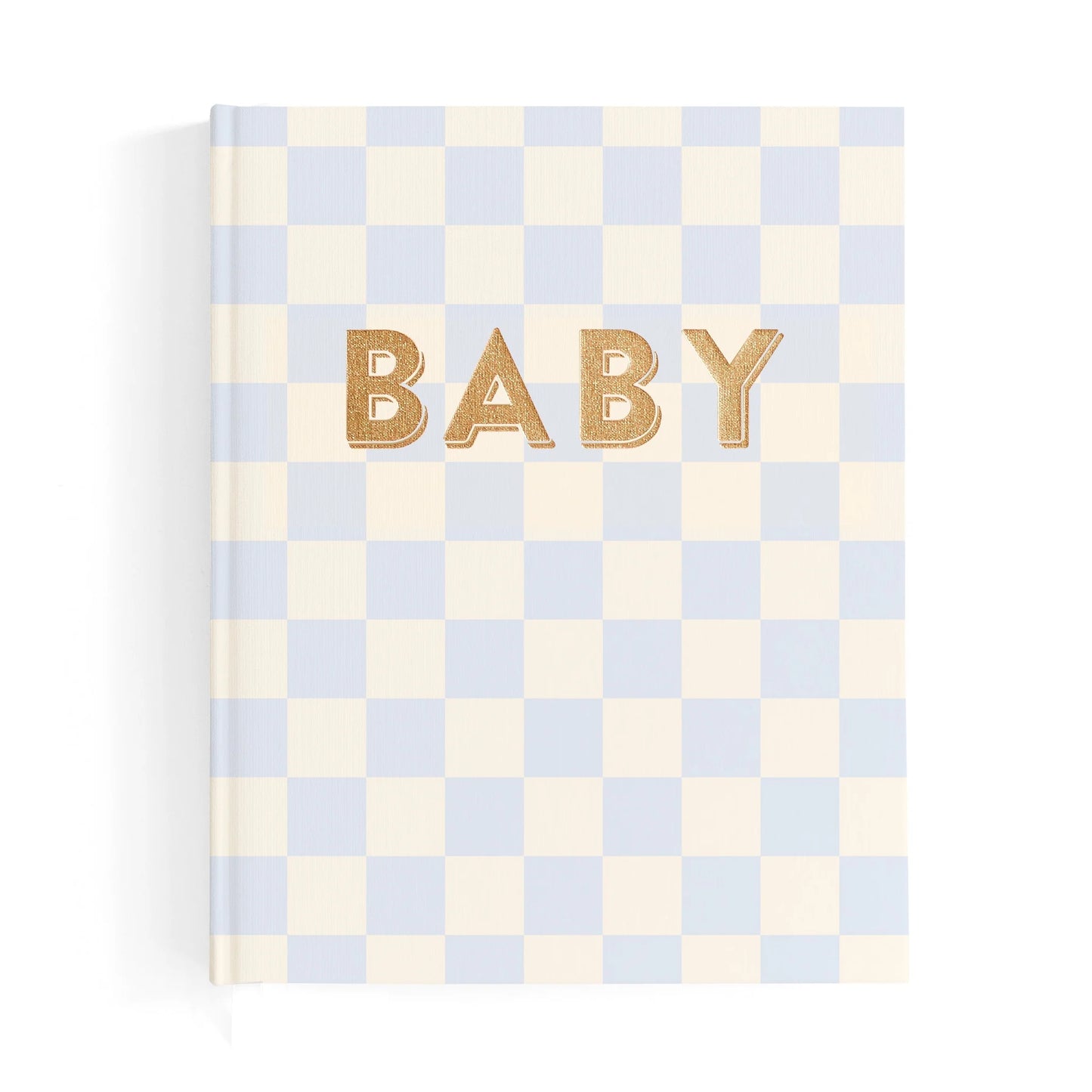 Fox + Fallow Baby Book Blue Check