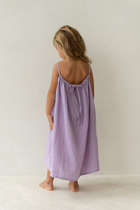 Illoura The Label Field Dress Lilac