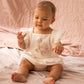 Bella and Lace Florence Romper Rose Quarts