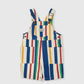 Goldie + Ace 90’s Bold Stripe James Denim Pocket Overalls