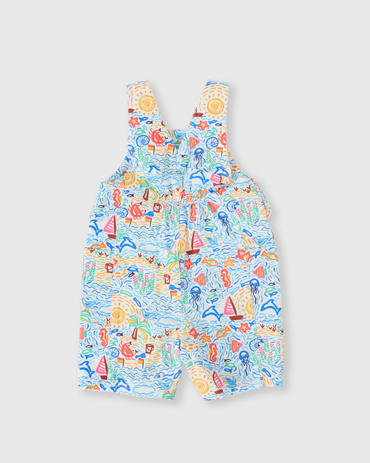 Goldie + Ace Summer Bay James Pocket Overalls