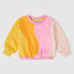 Goldie + Ace Rio Wave Sweater Pink Gold Multi