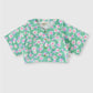 Goldie + Ace Daisy Patch Abigail Blouse Moss