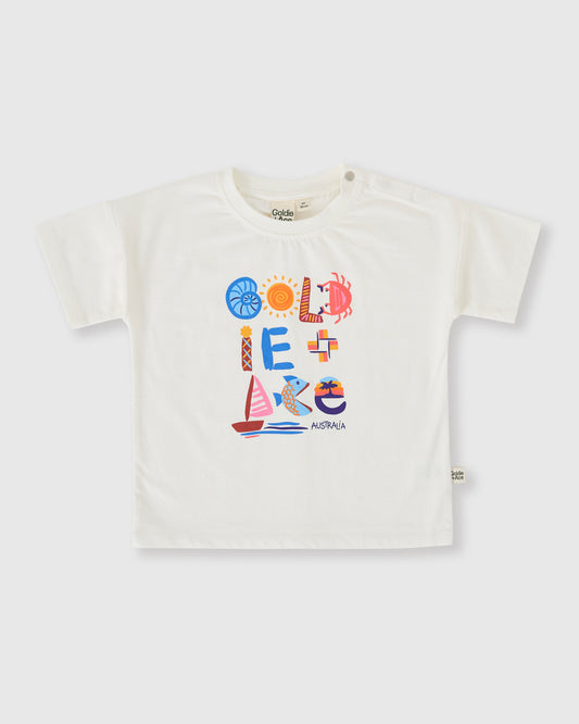 Goldie +Ace G’day From The Bay T-Shirt White