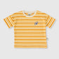 Goldie + Ace Sunshine Stripe T-Shirt Lemon / Golden