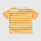 Goldie + Ace Sunshine Stripe T-Shirt Lemon / Golden