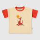 Goldie + Ace Hop Skip Jump T-Shirt Vanilla / Apple Red