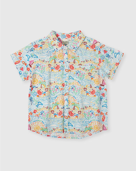 Goldie + Ace Summer Bay Holiday Shirt