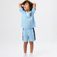 Goldie + Ace Panel Linen Blend Shorts