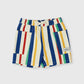 Goldie + Ace 90’s Bold Stripe Noah Denim Pocket Shorts