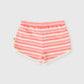 Goldie + Ace Watermelon Stripe Shorts Pink / Peach