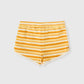 Goldie + Ace Sunshine Stripe Shorts Lemon / Golden