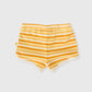 Goldie + Ace Sunshine Stripe Shorts Lemon / Golden