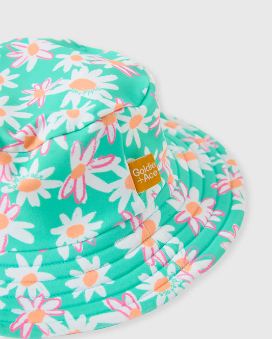 Goldie + Ace Daisy Patch Swim Bucket Hat