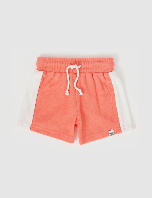 Goldie + Ace Kenny Terry Towelling Sports Shorts Melon