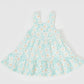 Goldie + Ace Tully Tiered Pinafore Dress Daisy Delight Lagoon