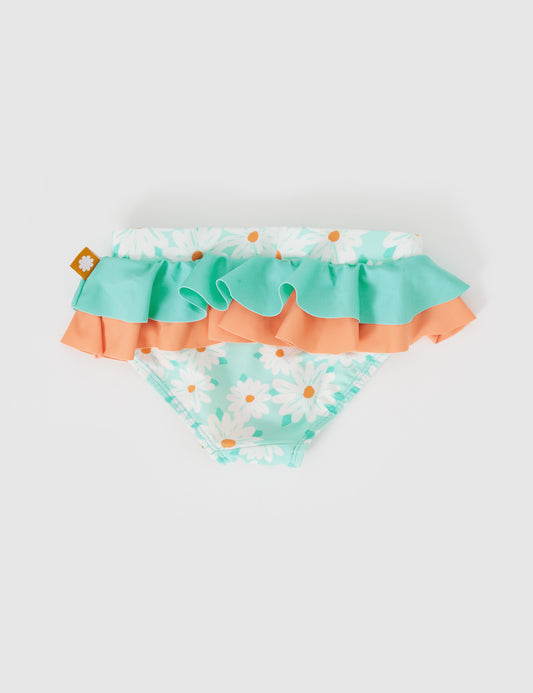 Goldie + Ace Daisy Delight Frill Waist Bikini Bottom