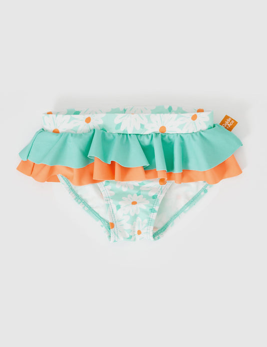 Goldie + Ace Daisy Delight Frill Waist Bikini Bottom