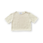 Grown Blanket Stitch Knitted Tee Dune