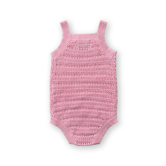 Grown Knitted Organic Singletsuit Blossom