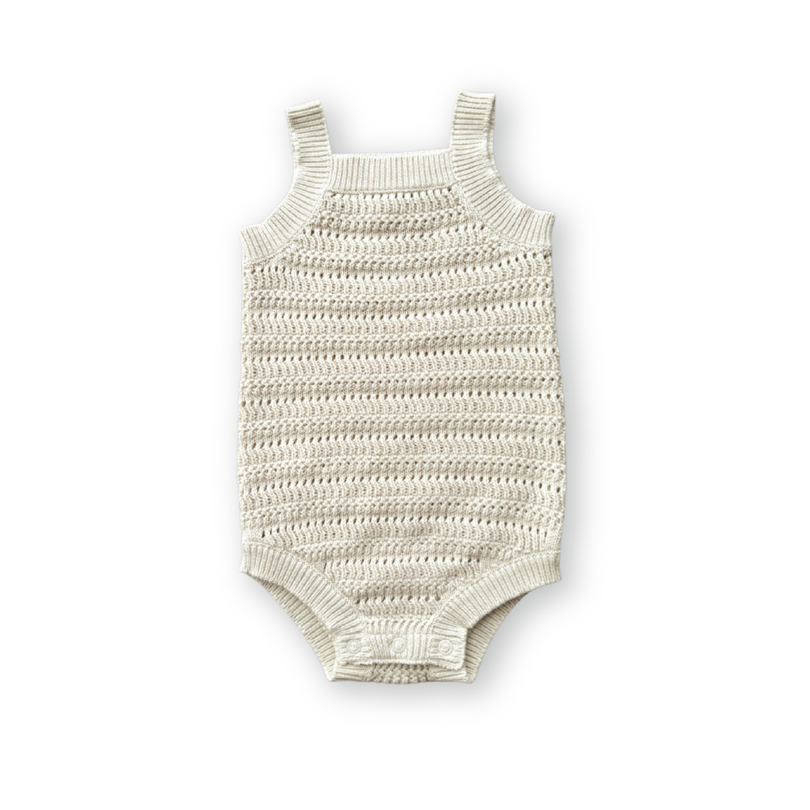 Grown Knitted Organic Singletsuit Dune