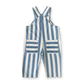 Grown Denim Stripe Overalls